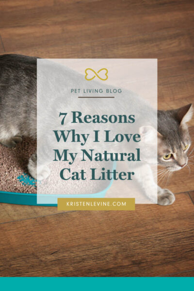 7 reasons why i love my natural cat litter pin