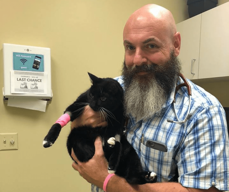 Always remember to say thank you to your veterinary staff!
