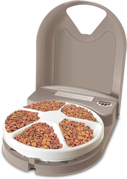 Photo of a PetSafe 5 Meal Dog Food Dispenser