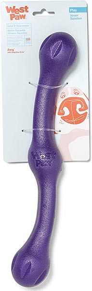 Photo of a West Paw Zogoflex Echo Zwig Squeezy Dog Fetching Stick